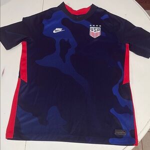 Nike USA Soccer Jersey in Navy and Red